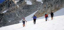 Mt John Clarke climbers